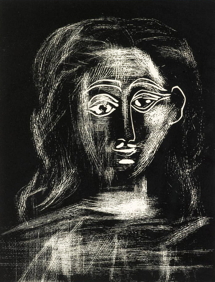 Pablo Picasso Portrait of a Woman (Bloch 1091) 1962