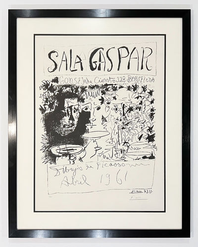 Pablo Picasso Sala Gaspar, Barcelona 1961 1961