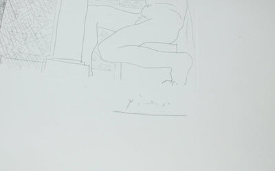 Pablo Picasso Sculpteur et son Modèle devant une Fenêtre ((B. 168; Ba. 321)) 1939