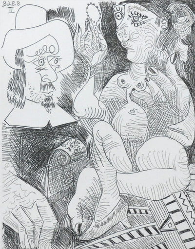 Pablo Picasso Series 347 (Bloch 1738, Baer 1755) 1968