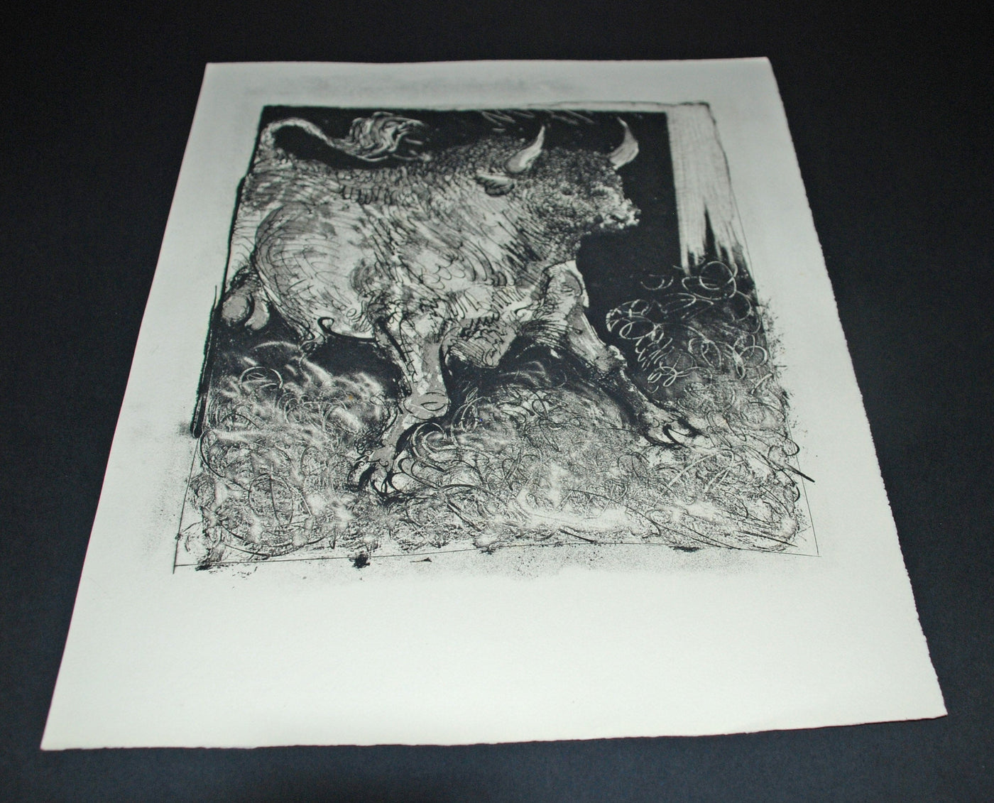 Pablo Picasso The Bull (Cramer 37) 1942