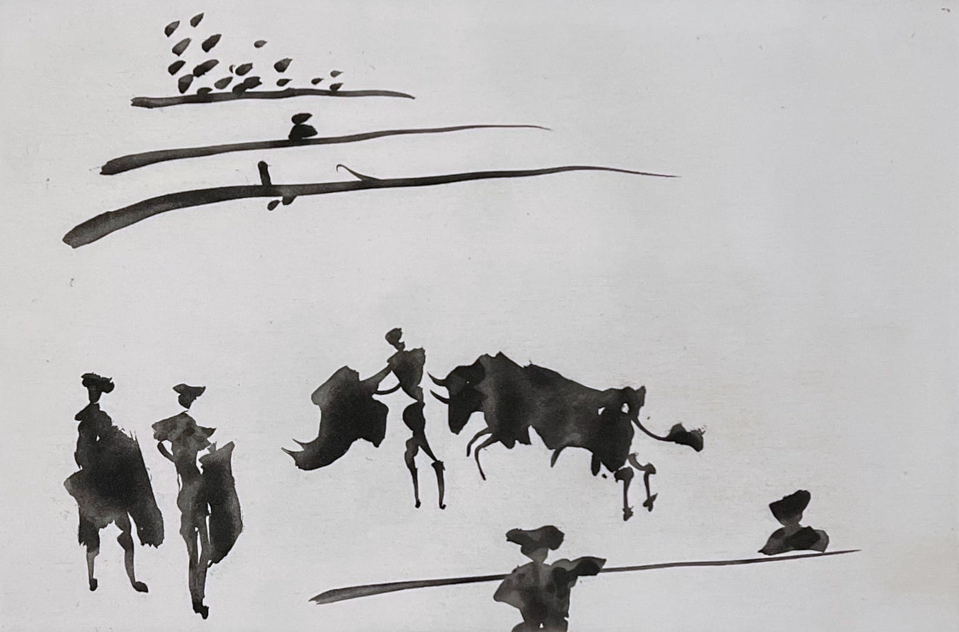 Pablo Picasso Toreando a la Veronica (Swinging the Cape Away) (Cramer no. 100) 1959