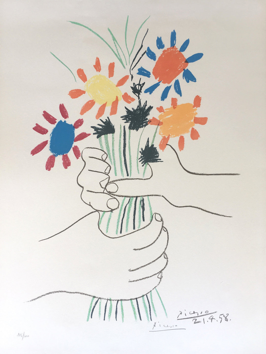 Pablo-Picasso-after-Fleurs-et-