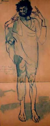 Pablo Picasso (after) Le Fou (Published By: Au Vent d'Arles, Printed By: Daniel Jacomet) 1963