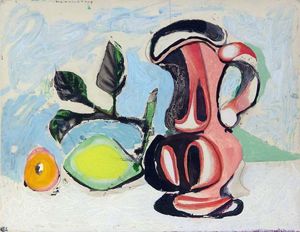 Pablo Picasso (after) Nature morte au citron et un pichet rouge (Still Life with Lemon and Red Pitcher) 1955