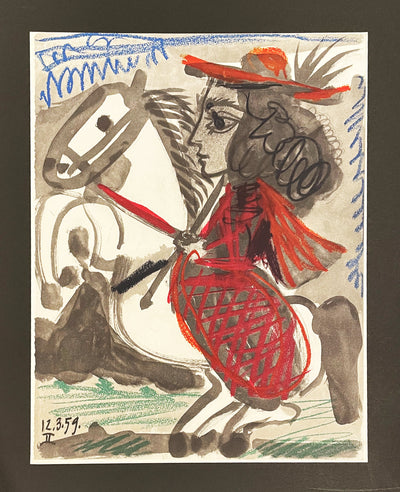 Pablo Picasso (after) Untitled Toros y Toreros (Bloch 1276; Czw 23) 1961
