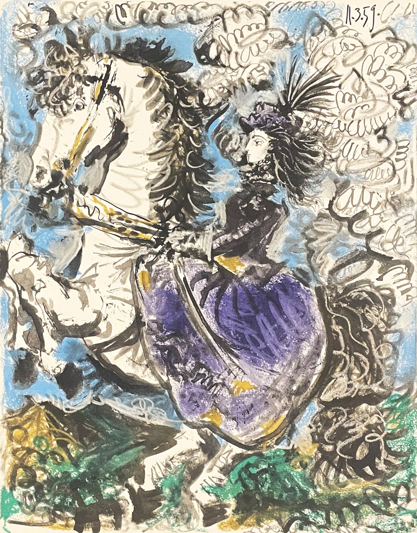 Pablo Picasso (after) Untitled Toros y Toreros (Bloch 1276; Czw 23) 1961