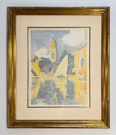 Paul Signac Saint-Tropez: Le Port 1898
