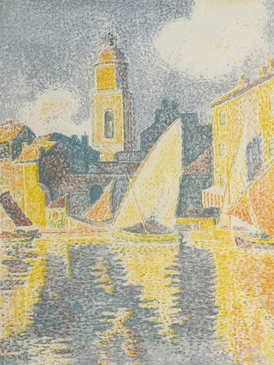 Paul Signac Saint-Tropez: Le Port 1898
