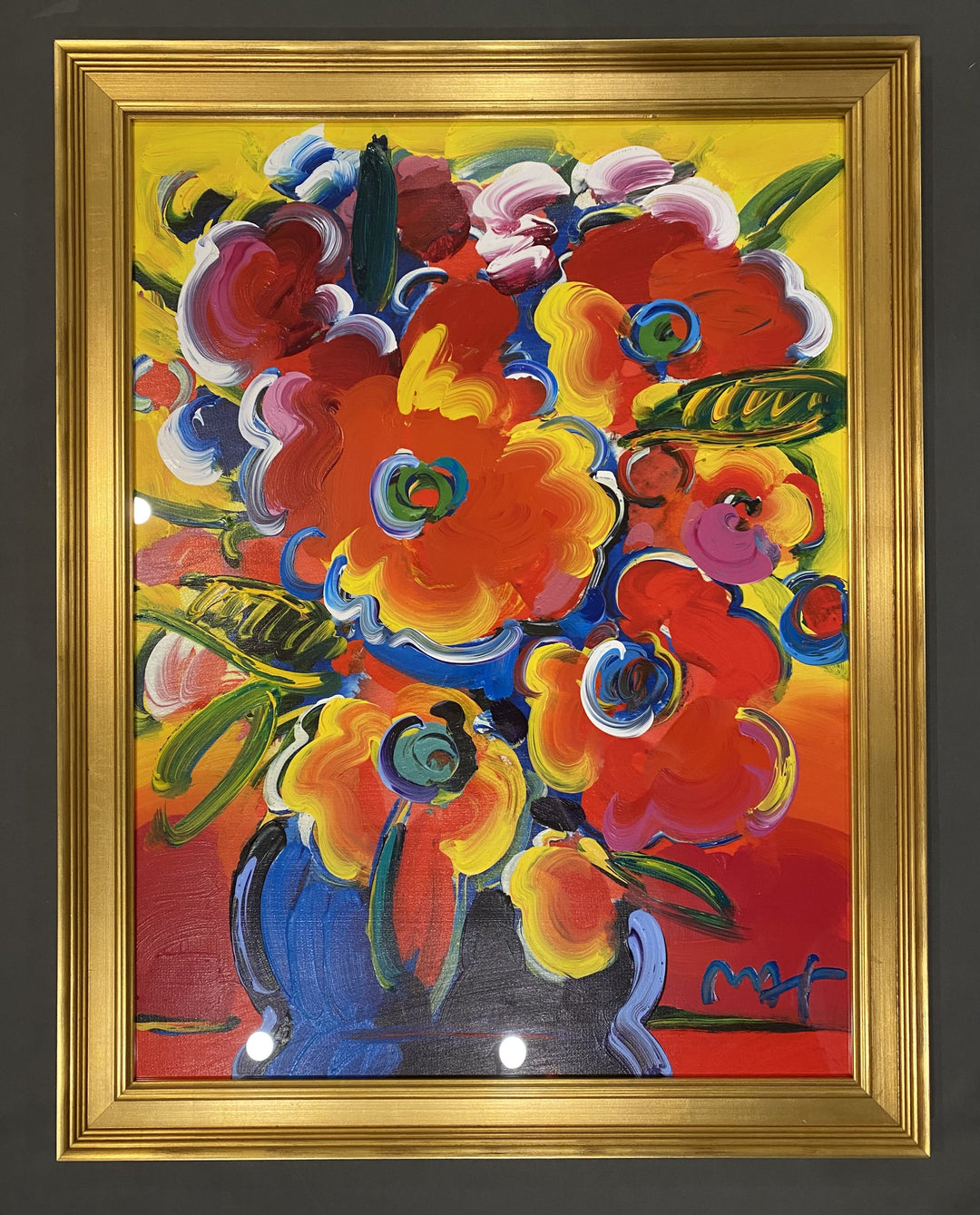 Peter-Max-Vase-of-Flowers-
