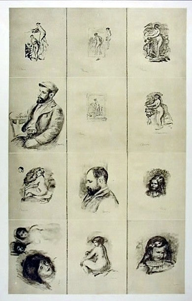 Pierre-Auguste Renoir Douze Lithographies (Delteil 37-48) 1919