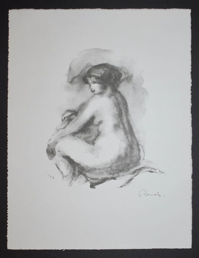 Pierre-Auguste Renoir Etude de Femme Nue, Assise (Delteil 42) 1919