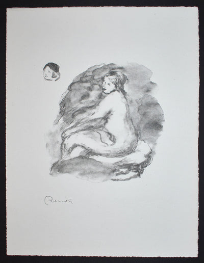 Pierre-Auguste Renoir Etude de Femme Nue, Assise (Variante) (Delteil 43) 1919