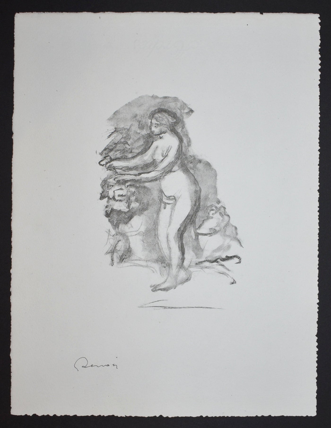 Pierre-Auguste Renoir Femme au Cep de Vigne (Delteil 44) 1919