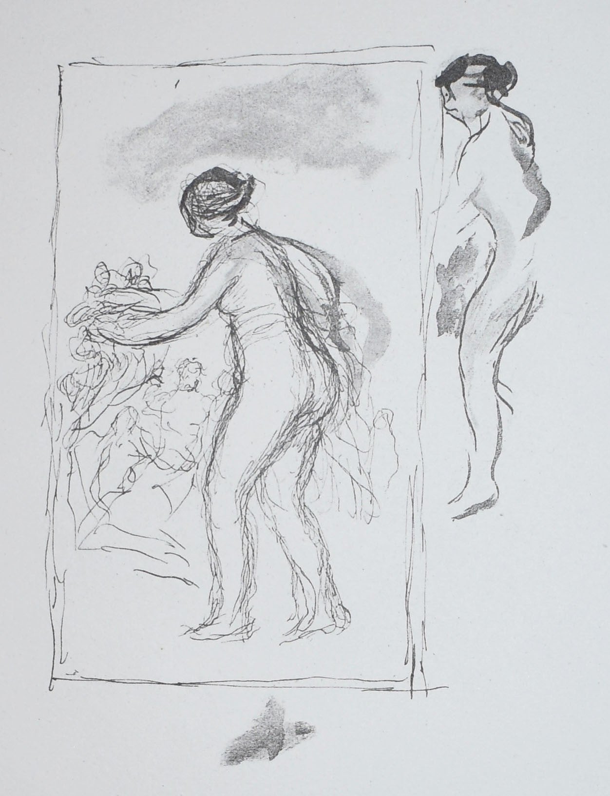 Pierre-Auguste Renoir Femme au Cep de Vigne (Woman by the Grape Vine), 4th variant (Delteil 48) 1919