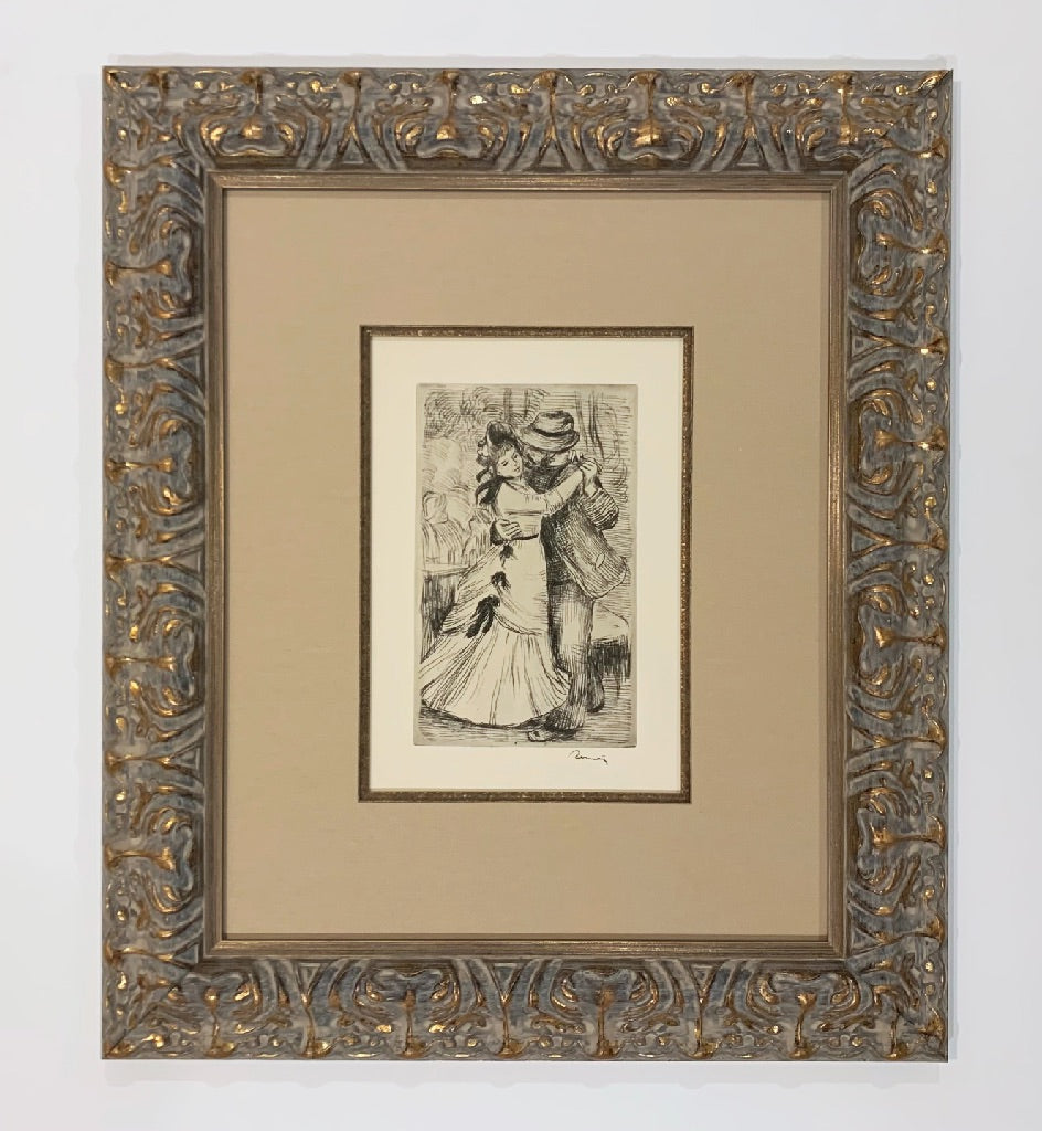 Pierre Auguste Renoir La Danse a la Campagne (2nd Plate) (Delteil 2) 1890