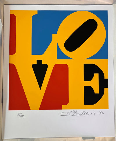 Robert Indiana The Book of Love 6 1996