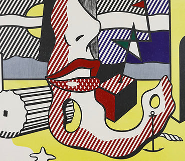 Roy Lichtenstein A Bright Night (Corlett 155) 1978