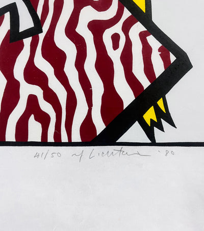 Roy Lichtenstein American Indian Theme IV (Corlett 163) 1980