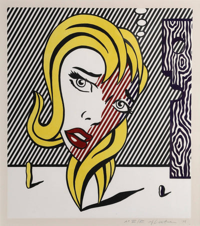 Roy Lichtenstein Blonde (Corlett 153) 1978