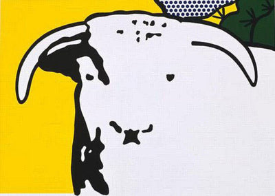 Roy Lichtenstein Bull Head I (Corlett 125) 1973