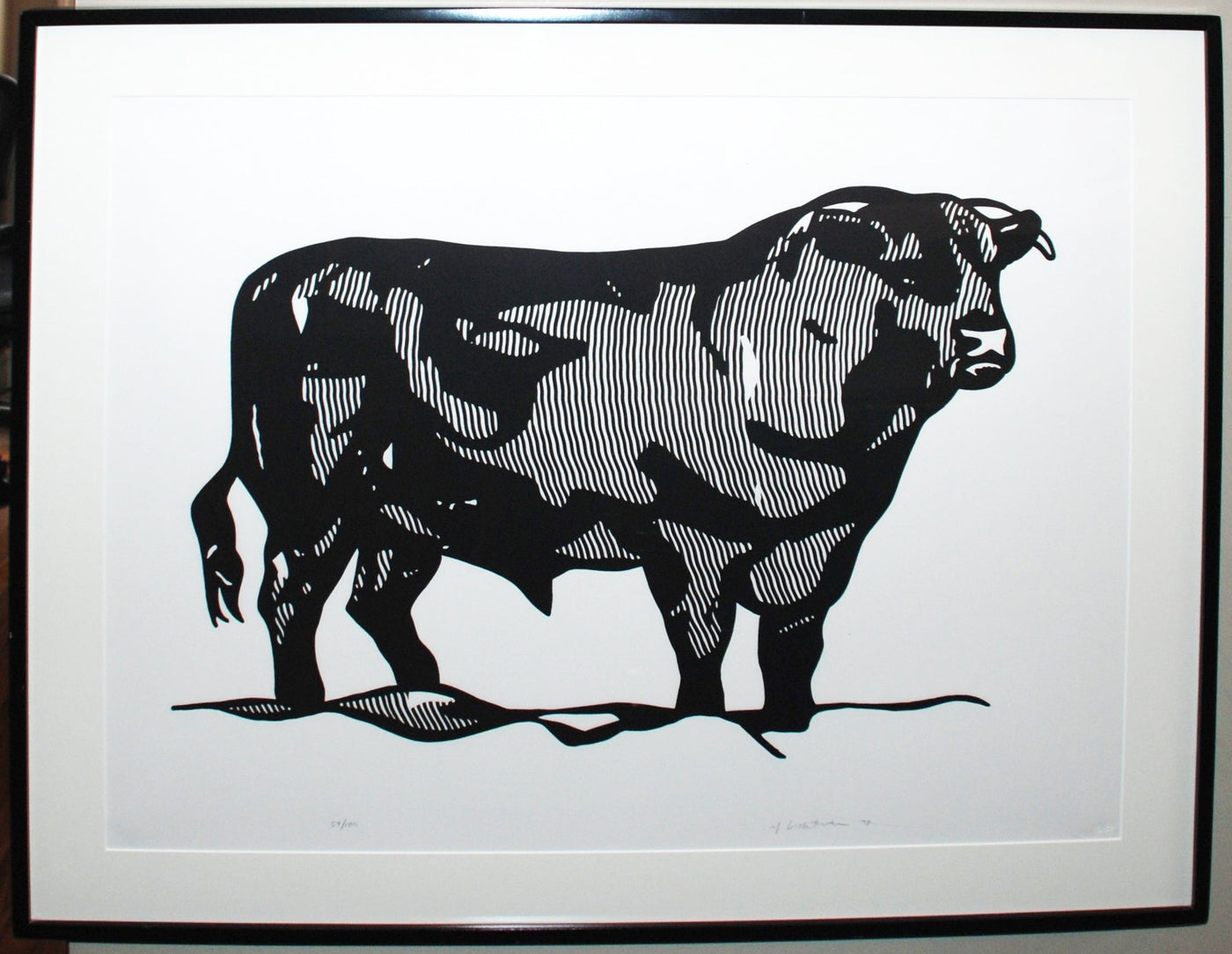 Roy Lichtenstein Bull I (Corlett 116) 1973