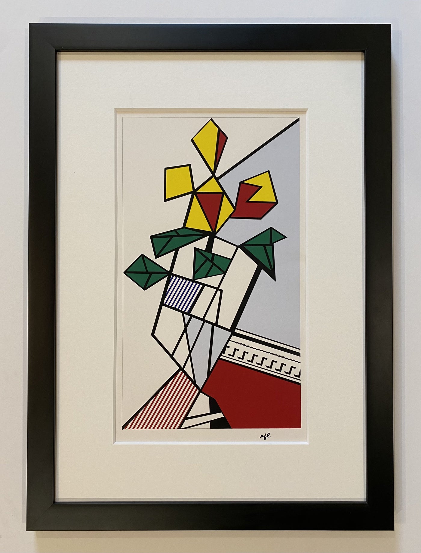 Roy Lichtenstein Flowers (Corlett III.46) 1973