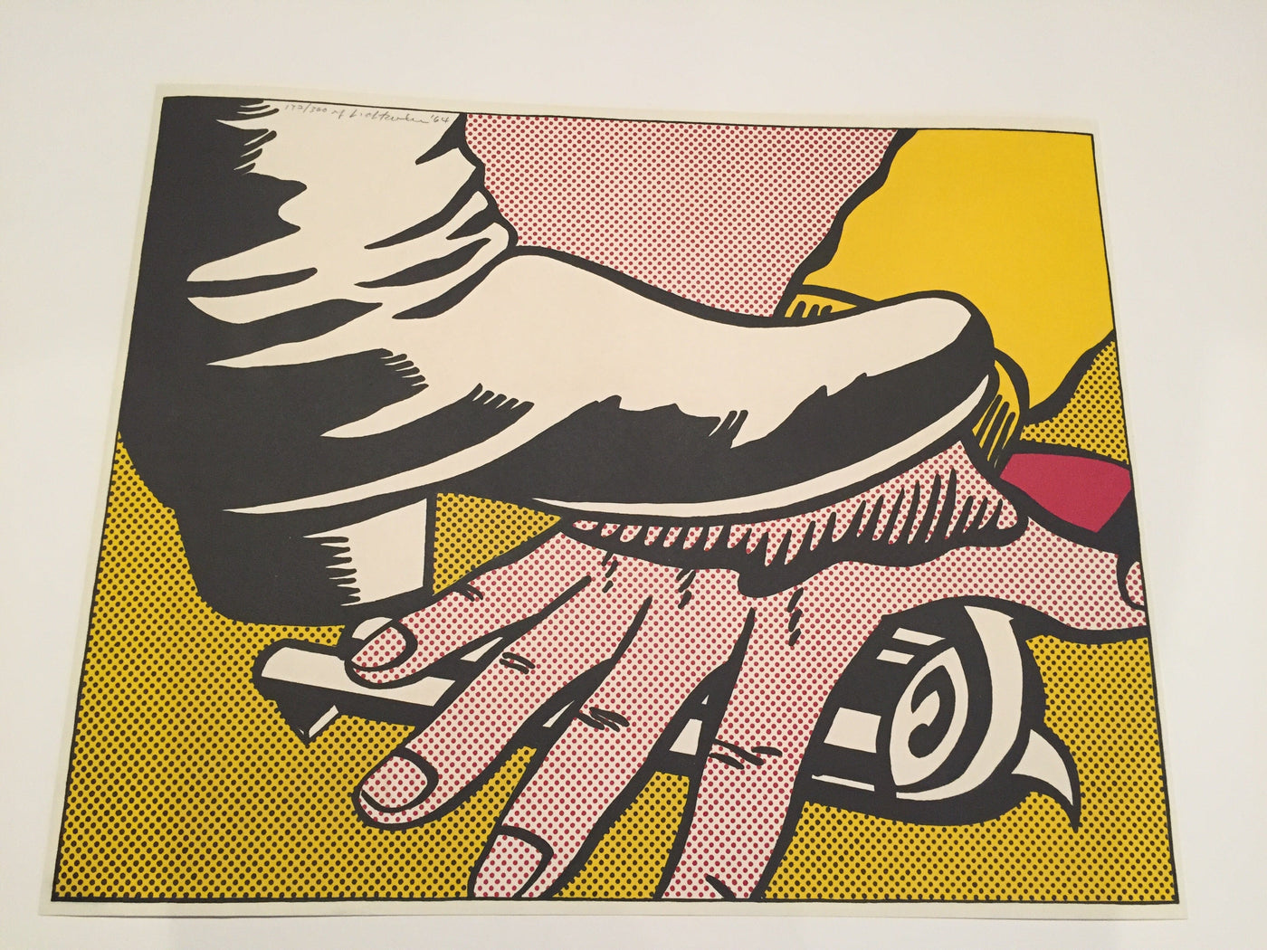 Roy Lichtenstein Foot and Hand (Corlett II.4) 1964
