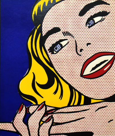 Roy Lichtenstein Girl (Corlett 33) 1963