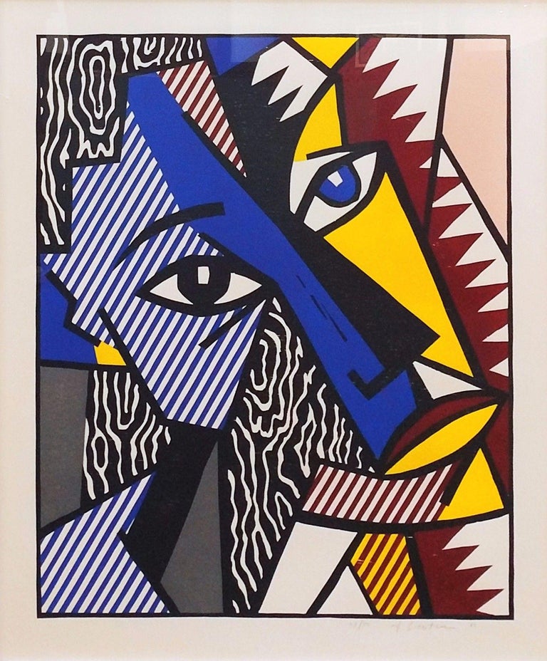 Roy Lichtenstein Head (Corlett 177) 1980