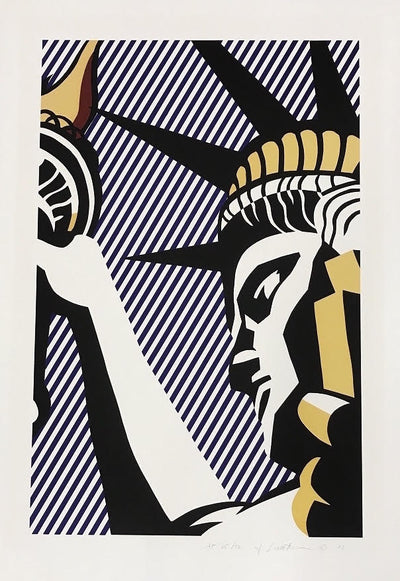 Roy Lichtenstein I Love Liberty (Corlett 192) 1982