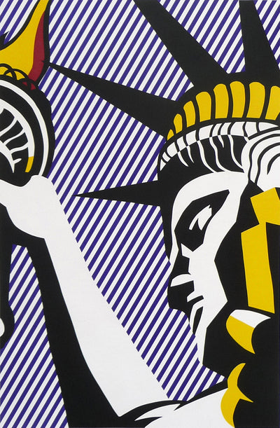 Roy Lichtenstein I Love Liberty (Corlett 192) 1982