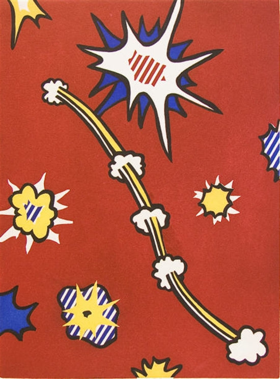 Roy Lichtenstein Illustration for "De Denver au Montana, Depart 27 Mai 1972" (II) (Corlett 276) 1992