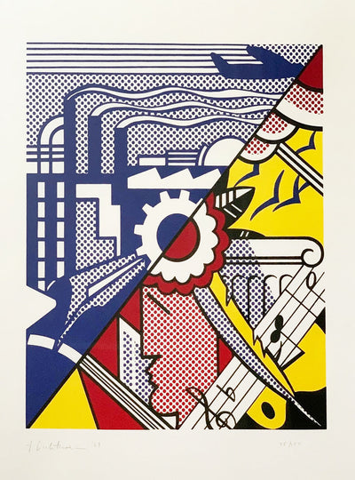 Roy Lichtenstein Industry and the Arts (II) (Corlett 86) 1969