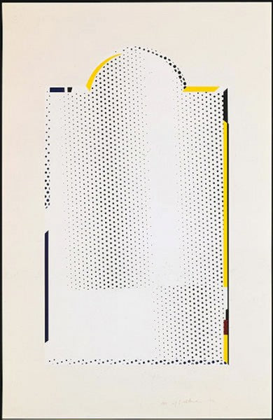 Roy Lichtenstein Mirror #7 (Corlett 112) 1990