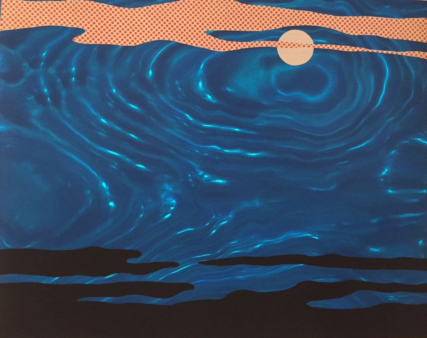 Roy Lichtenstein Moonscape (Corlett 37) 1965