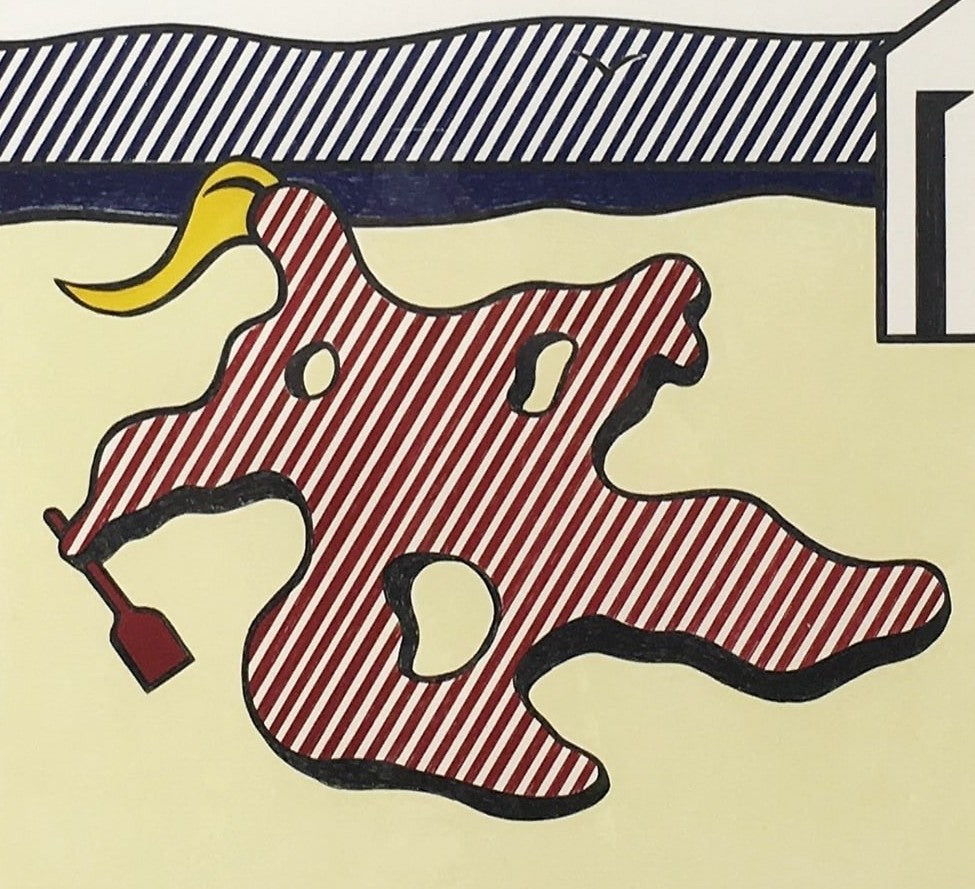 Roy Lichtenstein Nude on Beach (Corlett 153) 1978