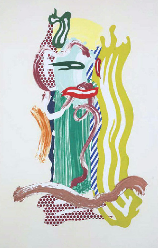 Roy Lichtenstein Portrait (Corlett 229) 1989