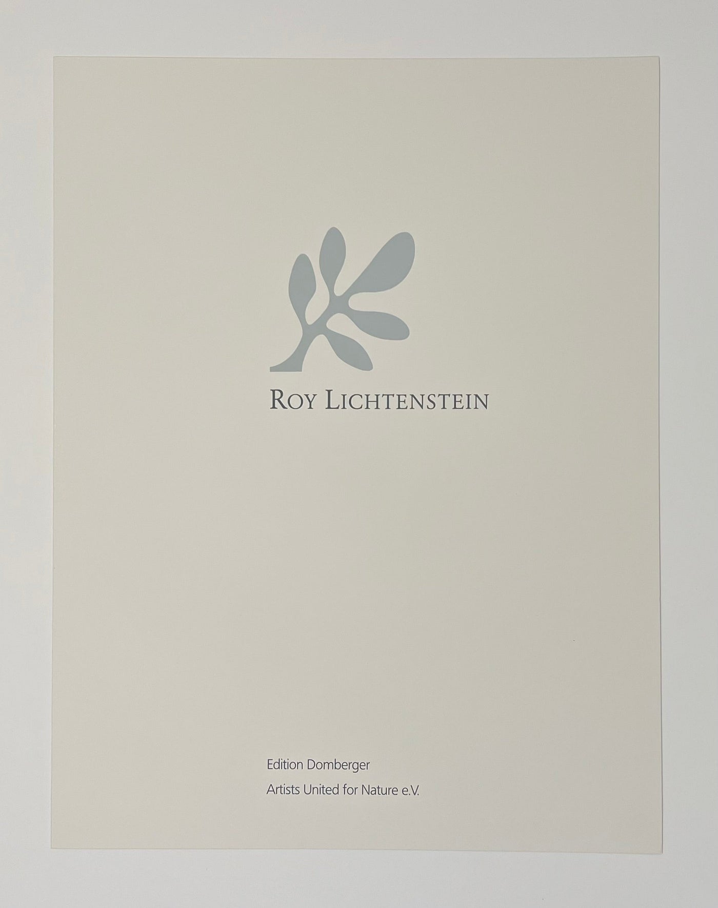 Roy Lichtenstein Rain Forest (Corlett 278) 1992
