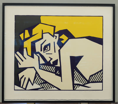 Roy Lichtenstein Reclining Nude (Corlett I.172) 1980