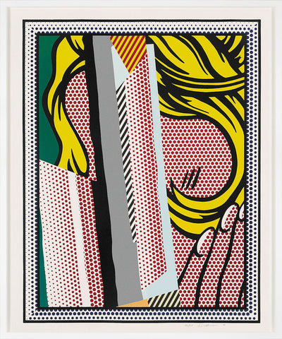 Roy Lichtenstein Reflections on Hair (Corlett 241) 1990