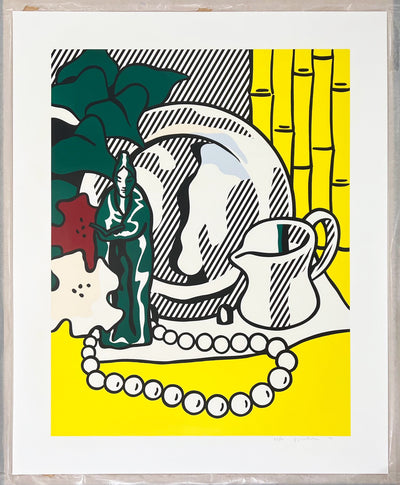Roy Lichtenstein Still Life with Figurine (Corlett 128) 1974
