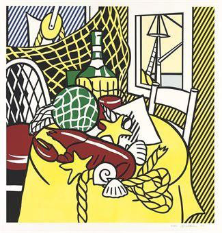 Roy Lichtenstein Still Life with Lobster (Corlett 129) 1974
