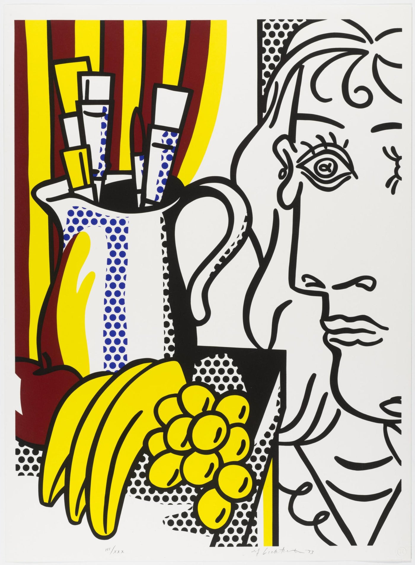 Roy Lichtenstein Still Life with Picasso (Corlett 127) 1973