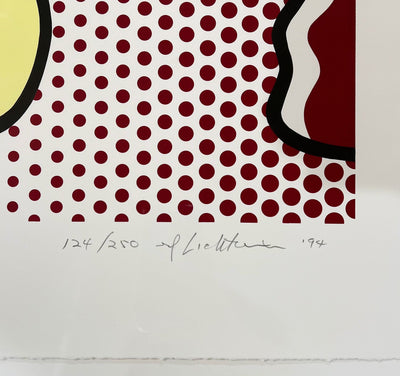 Roy Lichtenstein Still Life with Red Jar (Corlett 291) 1994