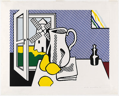 Roy Lichtenstein Still Life with Windmill (Corlett 132) 1974