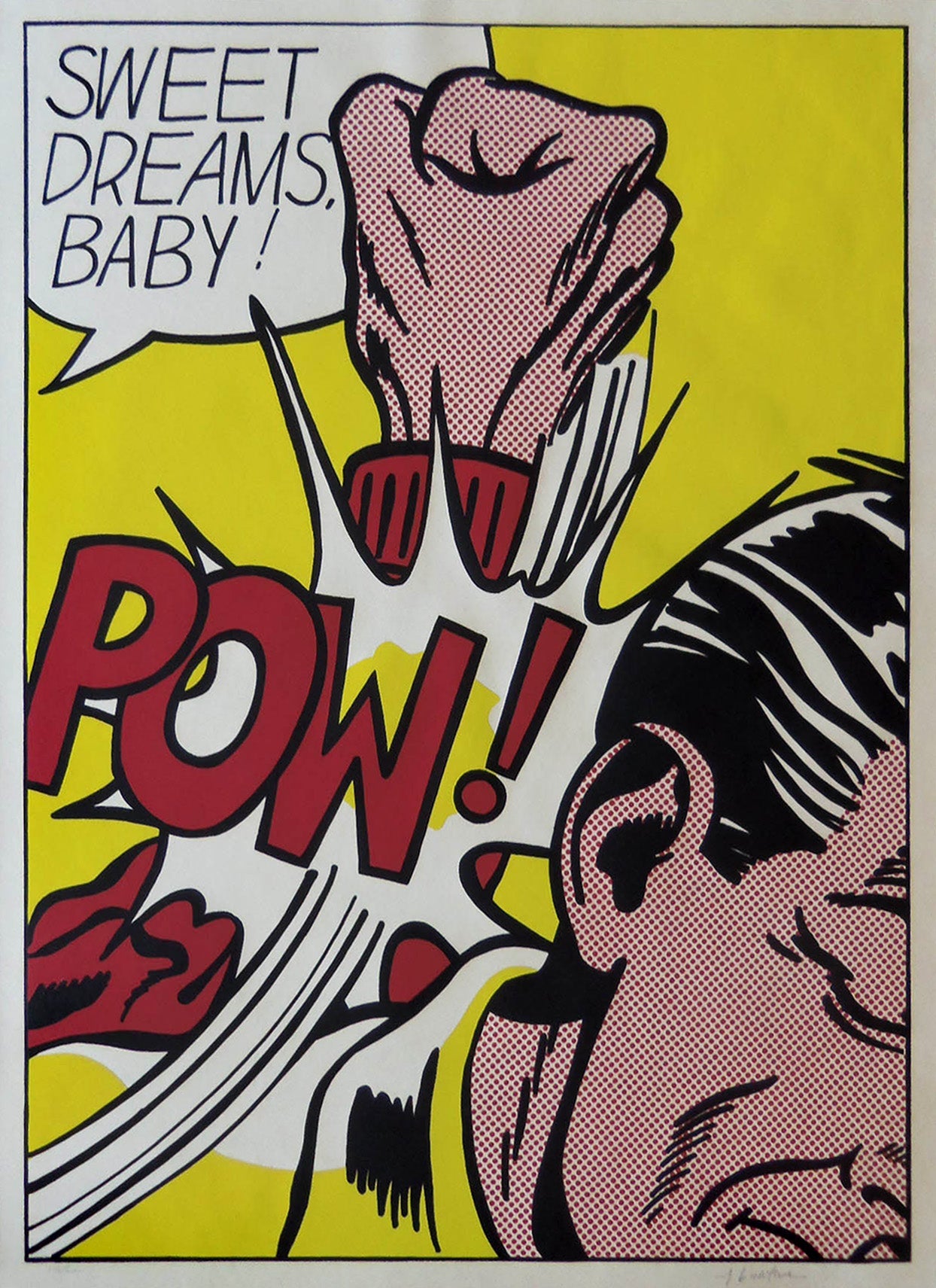 Roy Lichtenstein Sweet Dreams Baby! (Corlett 39) 1965