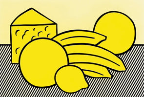 Roy Lichtenstein Yellow Still Life (Corlett 133) 1974