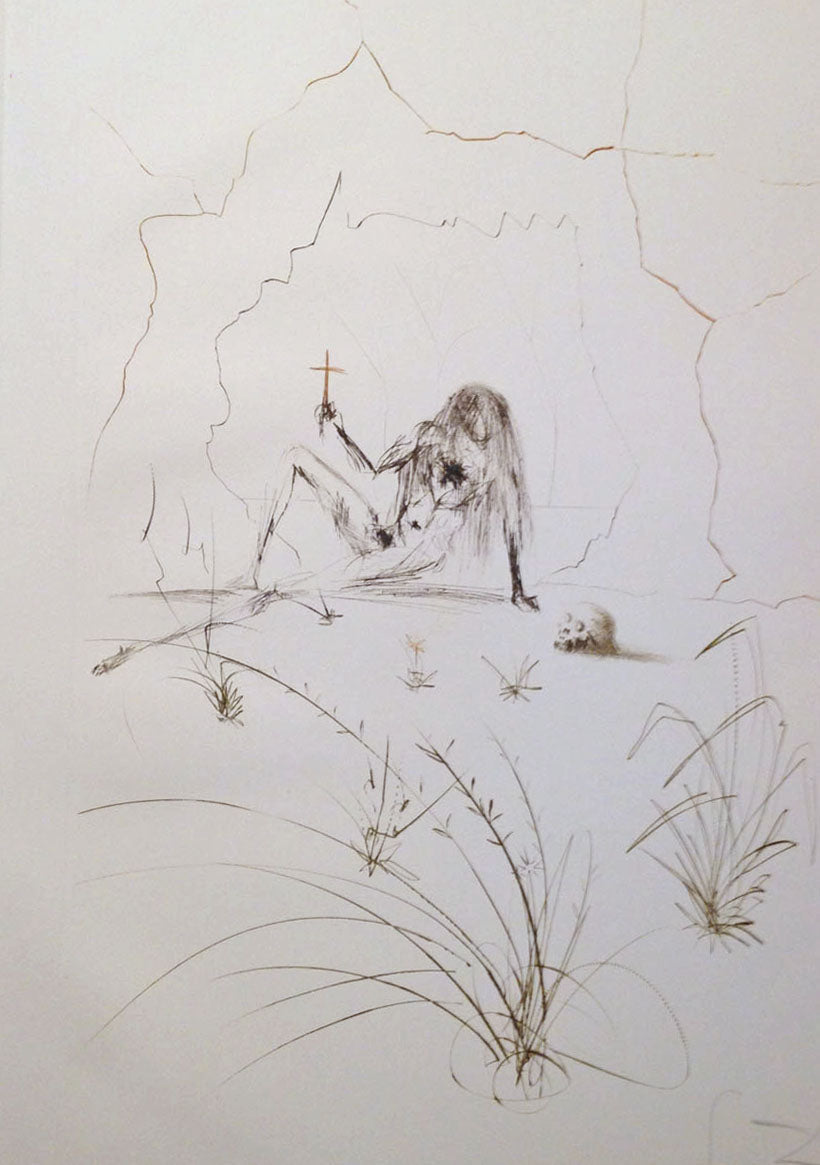 Salvador Dali Brother Ogrin, the Hermit (Field 70-10 K) 1970