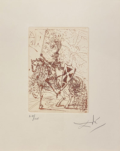Salvador Dali El Cid (Field 65-7 A) 1965